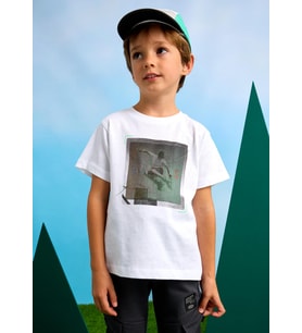 Mayoral Erkek Çocuk Tshirt Beyaz