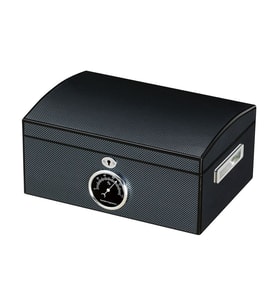 Falconetti Siyah Karbonfiber Humidor Puro Kutusu rc05