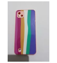 Realme C 11 Uyumlu Arkası Cam Telefon Kılıf Modeli