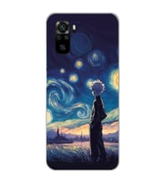 Xiaomi Redmi Note 10 / Note 10S Uyumlu Killua Tasarımlı Şeffaf Telefon Kılıfı