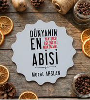 Kişiye Özel Abiye Hediye Bardak Altlığı Doğum Günü Hediyesi (Bej)