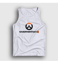 Presmono Unisex Beyaz Logo Oyun Overwatch Atlet 360902tt (Beyaz)