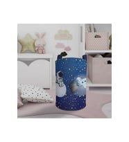 MEKTA HOME BEBEK VE ÇOCUK ODASI Astronot ve Spacex Desenli Oyuncak Sepeti