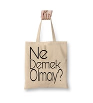 Ne Demek Olmay Karadeniz Beyaz Bez Çanta Uzun Saplı Alışveriş Çantası Plaj Çantası