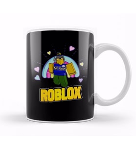 Rainbow Roblox Character Kupa Bardak Porselen