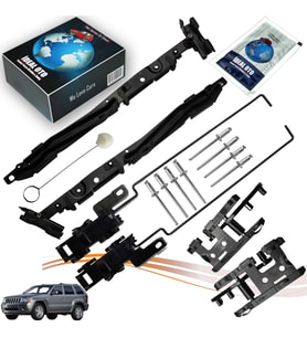 Jeep Chrokee KJ (2002-2008) İçin Sunroof Tamir Seti 02ES-R1201-ABK,02ESR1201ABK