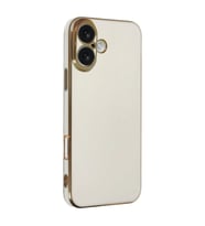 Apple İphone 16 Kılıf Volet Silikon - Beyaz
