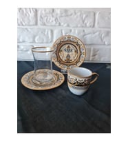 KONYAX 18 PARÇALIK KAHVE ÇAY SETİ SANTO