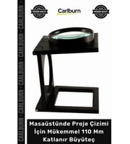 #Büyüteç Masaüstünde Proje Çizimi Küçük Yazı Vb Okuma İçin Mükemmel 110 Mm Katlanır Büyüteç