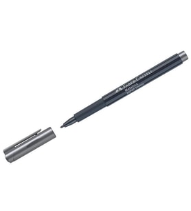 FABER CASTELL METALİK MARKER ANTRASİT