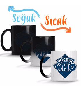 Doctor Who Sihirli Kupa Bardak Porselen