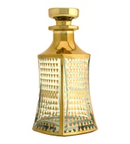Parfüm Esans Cam Şişesi Gold Boş Esans Cam Şişesi Dekorotif Vitrin Şişesi 150 Ml. X009-150ML-3