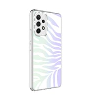 Galaxy A13 4G Kılıf Zore M-Blue Desenli Kılıf