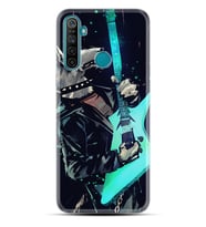 Realme 5i 5 Pro 6i 7 Pro 8 Kılıf Desemli Silikon Dog Guitar 1789