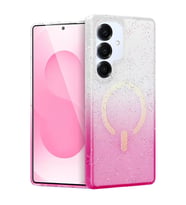 Samsung Galaxy S25 Plus Pummel Shiny Magsafe Kapak - Pembe