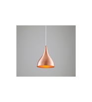 MYLİGHTS  METAL BAKIR  KONİK RETRO  RUSTİK  SARKIT AVİZE (Siyah)
