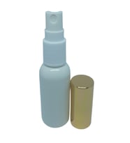 BOŞ PARFÜM VE KOLONYA ŞİŞESİ BEYAZ 30 ML 3 ADET SARI KAPAK BOŞ PLASTİK
