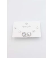 Çoklu Set Küpe - Gümüş