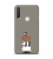 Alcatel 3X 2019 Panda Tasarımlı Telefon Kılıfı Y-PND042