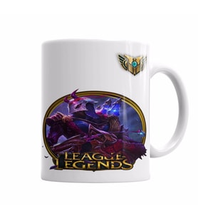 Jhin LoL League Of Legends Kupa Bardak Porselen