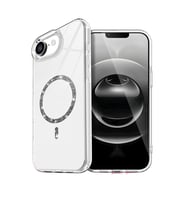 Iphone 16E Live Diamond Magsafe Kapak - Şeffaf