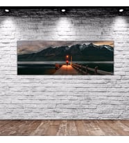 BK Home Manzara Panorama Kanvas Tablo 100x35cm-8