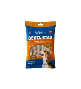 Reflex Plus Denta Star Çiğnemelik Diş Çubukları Orta Irk Yetişkin Köpek Ödül Maması 180 Gr
