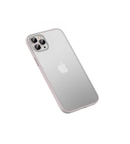 Apple iPhone 13 Pro Uyumlu Kılıf Zore Retro Kapak (Rose Gold Altın)