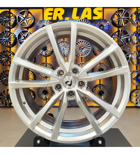 4 Adet BK-864 8*19 5*112 ET45 57,1 HYP SILVER JANT (Takım)
