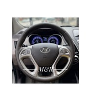 Hyundai İx35 Araca Özel Orijinal Kaplama Deri Direksiyon Kılıfı