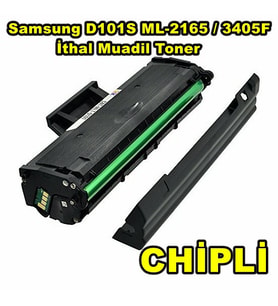 Photo Print® Samsung MLT-D101S ML-2160-2165-SCX-3400-3405F Muadil Toner ÇİPLİ (Siyah)