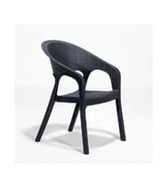 MODALİFE GARDEN RATTAN SANDALYE -ANTRASİT