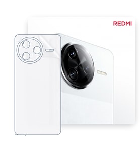 SChitec Redmi K80 Pro Uyumlu Arka Yüzey Hidrojel Koruyucu Film