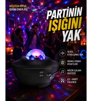10 Renkli Kombinasyon + Breathing Light + 2 Saat Zamanlayıcılı Star Lamba