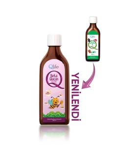 Beta Glukan C Vitamini ve Çinko ve Propolisli Çilek Aromalı Şurup 150 ml
