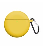 Microsonic Huawei FreeBuds 4 Mat Silikon Kılıf Sarı