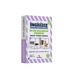 İngilizce Kelime Kartları Eşyalar-Giysiler-Meslekler