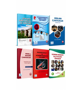 VETERİNER HEKİMLİĞİ SETİ-03 6 KİTAP