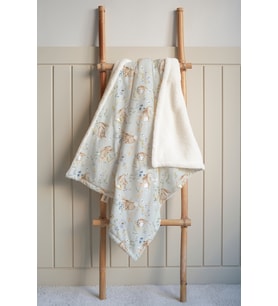 Tavşanlı Welsoft Bebek Battaniyesi (80x120) - Rabbit Garden