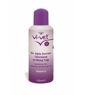 Vi-Vet Ağda Temizleme ve Masaj Yağı E Vitamini 125 ml