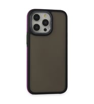 Northcity iPhone 15 Pro Max ile Uyumlu Harvel Kapak - Derin Mor Şık ve Dayanıklı Telefon Kılıfı