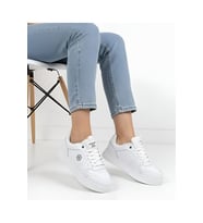 KADIN BEYAZ SNEAKER AYAKKABI SUYA DAYANIKLI ULTRA HAFİF TABAN