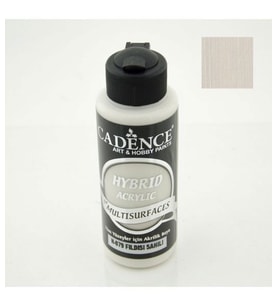 Cadence Hybrid Multisurface Akrilik Boya 120 ml. H-079 FİLDİŞİ SAHİLİ 