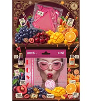 Amora Secret Fantezi Tüketilebilen Yenilebilir Lolipop Aromalı İç Çamaşırı Takımı