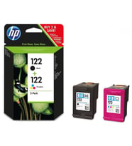 Hp 122 Cr340He Birleşik Siyah Kartuş