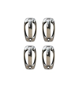 Opel Combo Uyumlu D Kapı Kolu 4 Kapı 8 Parça Krom (Set) 2012 Ve Sonrası