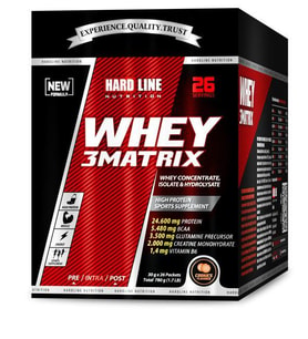 Hardline Whey 3Matrix Kurabiyeli 780 Gr (30Gr*26Adet)