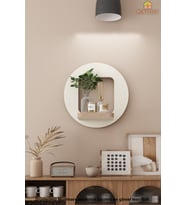 Ahşap Dekoratif Duvar Rafı ( MTS-225 ) (Beyaz)