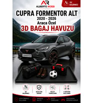 Cupra Formentor ALT 2020 - 2026 Araca Özel 3D Bagaj Havuzu