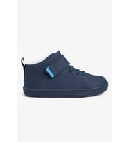 Hopfrög Smart Walker High Top Süper Mat Lacivert Barefoot Çocuk Bot